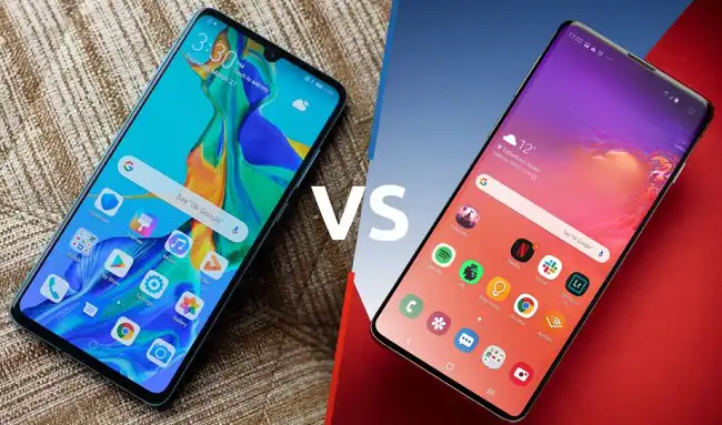 مقایسه گلکسی S10 سامسونگ با P30 هوآوی